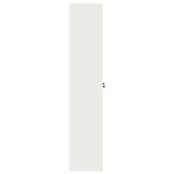 Storage Cabinet White 60 x 40 x200 cm Steel 3406207