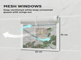 245 x 200cm Polytunnel Greenhouse - White T3398P320033