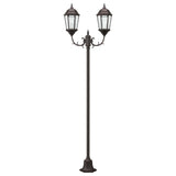 Garden Light Bronze 68 x 20 x 235 cm Aluminium and Glass 42000344