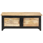 ZNTS Coffee Table 90x50x35 cm Solid Mango Wood 289103