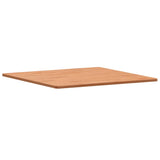 Table Top 70x70x1.5 cm Square Solid Wood Beech 355969