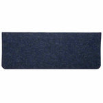 ZNTS Stair Mats Self-adhesive 30 pcs Blue 65x24.5x3.5 cm 3365919