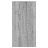Shoe Cabinet Grey Sonoma 60x34x63.5 cm Engineered Wood 839943