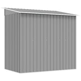 Garden Shed Grey Metal 42982