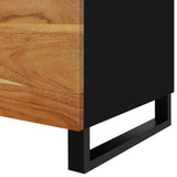 Coffee Table 80x50x40 cm Solid Wood Acacia&Engineered Wood 350637