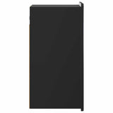 Bathroom Wall Cabinet ZWOLLE Black 30 x 31 x 63 cm 896366