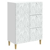 Sideboard White 66 x 34.5 x 90 cm Engineered Wood 895085