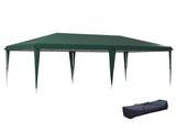 6 x 3 m Pop-Up Steel Frame Gazebo - Green T3398P328436