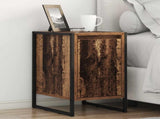 Bedside Table 2 pcs Old Wood 39.5 x 30 x 50 cm Engineered Wood 886651