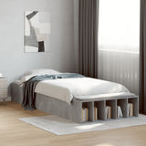 Bed Frame without Mattress Concrete Grey 75x190 cm Small Single 3280625