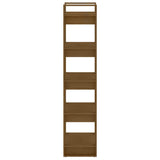Book Cabinet/Room Divider Honey Brown 60x35x160 cm Solid Wood 813892