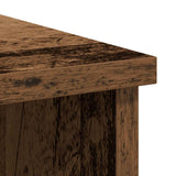 Sideboard with Drawer Old Wood 101x35x76 cm Engineered Wood 861569