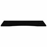 Desk Top Dark Brown 100x50x2.5 cm Solid Wood Oak Rectangular 4009028
