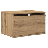 Wall-mounted Bedside Cabinet 2 pcs Artisan Oak 50 x 36 x 30 cm 863081