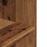 Aquarium Stand Old Wood 120x40x60 cm Engineered Wood 857276