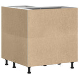 Kitchen Corner Base Cabinet Kalmar Grey Sonoma Engineered Wood 853513