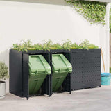 Wheelie Bin Storage for 4 Bins Anthracite 272 x 77.5 x 121.5 cm 3394745