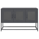 ZNTS TV Cabinet Anthracite 100.5x39x60.5 cm Cold-rolled Steel 853340