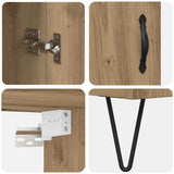 Highboard Artisan Oak 69.5 x 34 x 90 cm Engineered Wood 3402708