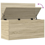 Storage Box Sonoma Oak Engineered Wood 100 x 42 x 46 cm 840662