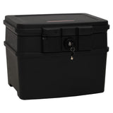 Safe Box Black 44x37x34 cm 154962