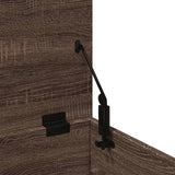 Storage Box Brown Oak 60x35x35 cm Engineered Wood 840680