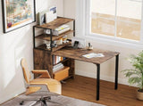 Folding Shelf and Work Table - Brown/Black T3398P553193