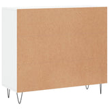 Sideboard White 90x34x80 cm Engineered Wood 828100