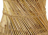 Coffee Table Bamboo Octagon 60x60x45 cm 244219