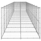 Outdoor Dog Kennel Galvanised Steel 29,04 m 3082292