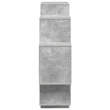 Wall Shelf Concrete Grey 90 x 25 x 90 cm Engineered Wood 8012175