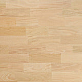 Desk Top Untreated 80x60x2.5 cm Solid Wood Oak Rectangular 4009012