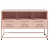 TV Cabinet Pink 100.5x39x60.5 cm Steel 846543