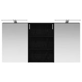 Bathroom Cabinet Set 3 pcs 120 x 10.5 x 60.5 cm Engineered wood 3403737