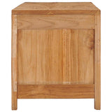 288900 TV Cabinet 100x30x35 cm Solid Teak Wood