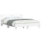 Bed Frame without Mattress White 140x200 cm 3207420
