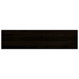 Stair Treads 2 pcs Brown Black 100x30x2 cm Solid Wood Oak 3283805
