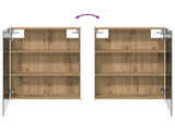 Bathroom Furniture Set 5 pcs Artisan Oak 3407094