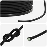 Bungee Cords 6 mm Black PP and Rubber 42047629