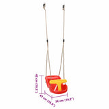 Baby Swing 2 pcs Red 36 x 43 x 42 cm Plastic 42009964