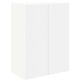 TV Wall Cabinet Set Wall-mounted 6 pcs White 3408952