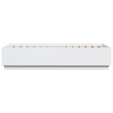 Bed Frame without Mattress White 75x190 cm Small Single 3209758