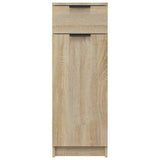 Bathroom Cabinet Sonoma Oak 32x33.5x90 cm Engineered Wood 811289