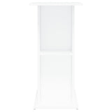 Aquarium Stand White 75x36x72.5 cm Engineered Wood 833647