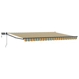 Manual Retractable Awning with LEDs 5 x 3 m 3419510