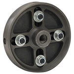 4 Jaw Wood Chuck with M18 Connection Steel Black 150x63 mm 147833