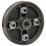 4 Jaw Wood Chuck with M18 Connection Steel Black 150x63 mm 147833