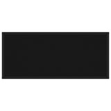Console Table Black 80x35x75 cm Tempered Glass 322808