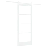 Sliding Door Manual White 86 x 211 cm Wood and metal 3332426