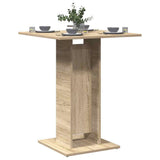 Bistro Table Sonoma Oak 60x60x75 cm Engineered Wood 802105